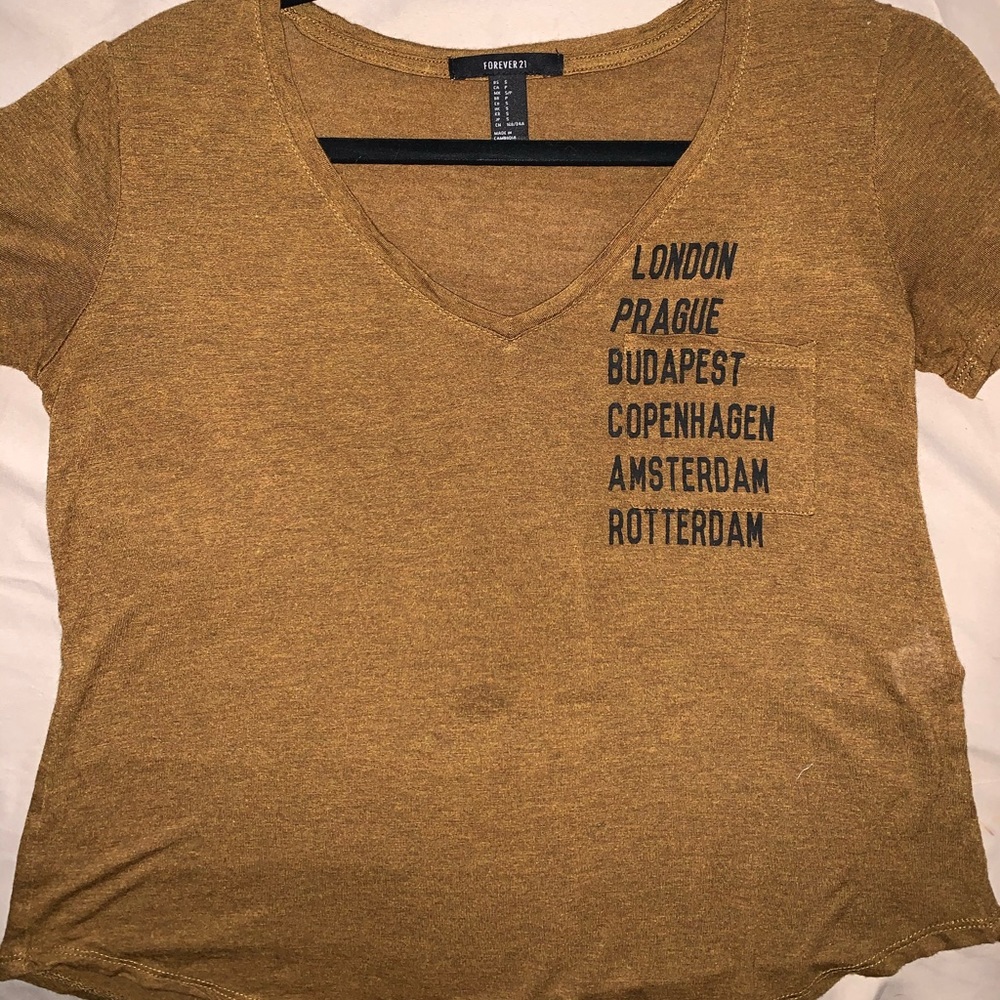 VNeck Fashion Tshirt